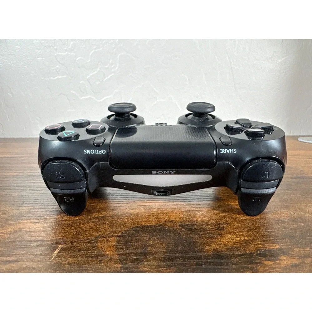 Sony PlayStation 4 DualShock 4 Wireless Controller Jet Black CUH-ZCT2U PS4
